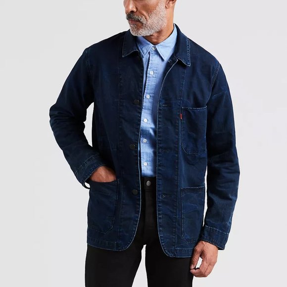 Levi's Other - Levi's Engineers Camo Denim Chore Jacket